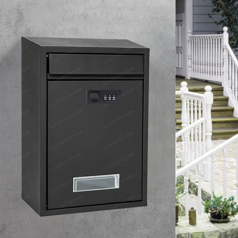 Outdoor Multi-Purpose Mailbox Waterproof Lockable for Home Office School Complaint Suggestion Letter Box
