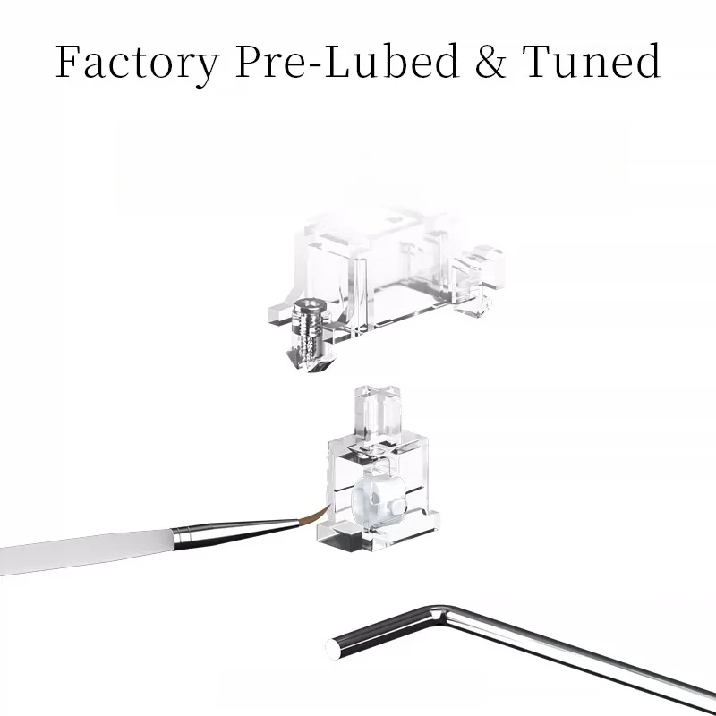 PCB-Mount Stabilizers V3 Customized Slider-Crank Mechanism Turn Switch Structure Top-Entry Screw for Keyboard Accessories DIY