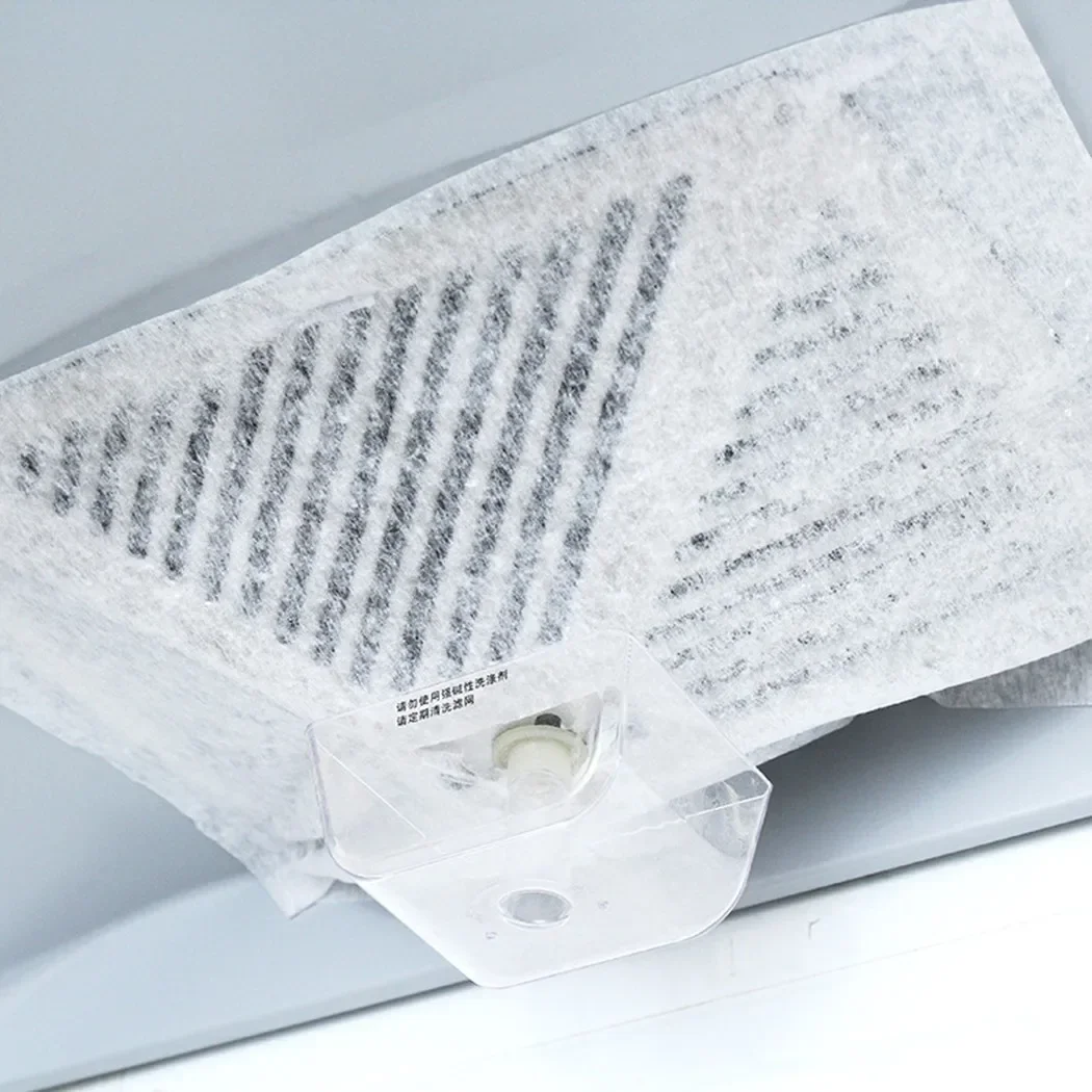 6 Sheets Cooker Hood Grease Filter Extractor Fan Cut To Fit Kitchen Flame-retardant Non-woven Fabric Range Hood Filter Sets