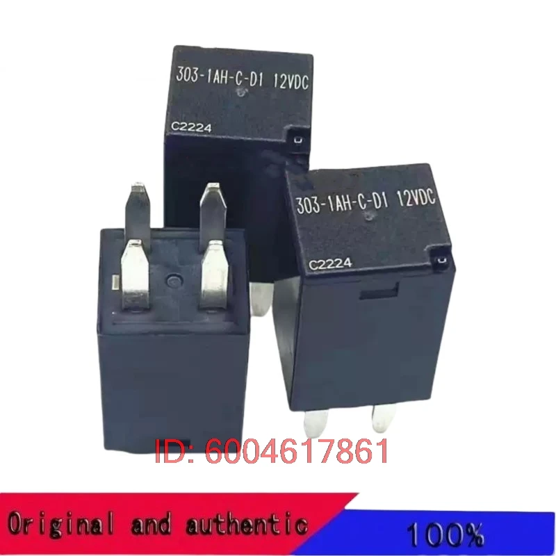 

2 шт. 100% новое оригинальное реле 303-1AH-C-D1 12VDC 24VDC 4PIN