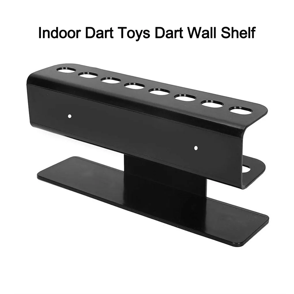 

Коробка-органайзер для дартса, настенная стойка для дартса, акриловый держатель для дартса, нескользящий вмещает 17x4,5x7,3 см, набор пластиковых наконечников для домашних дартс