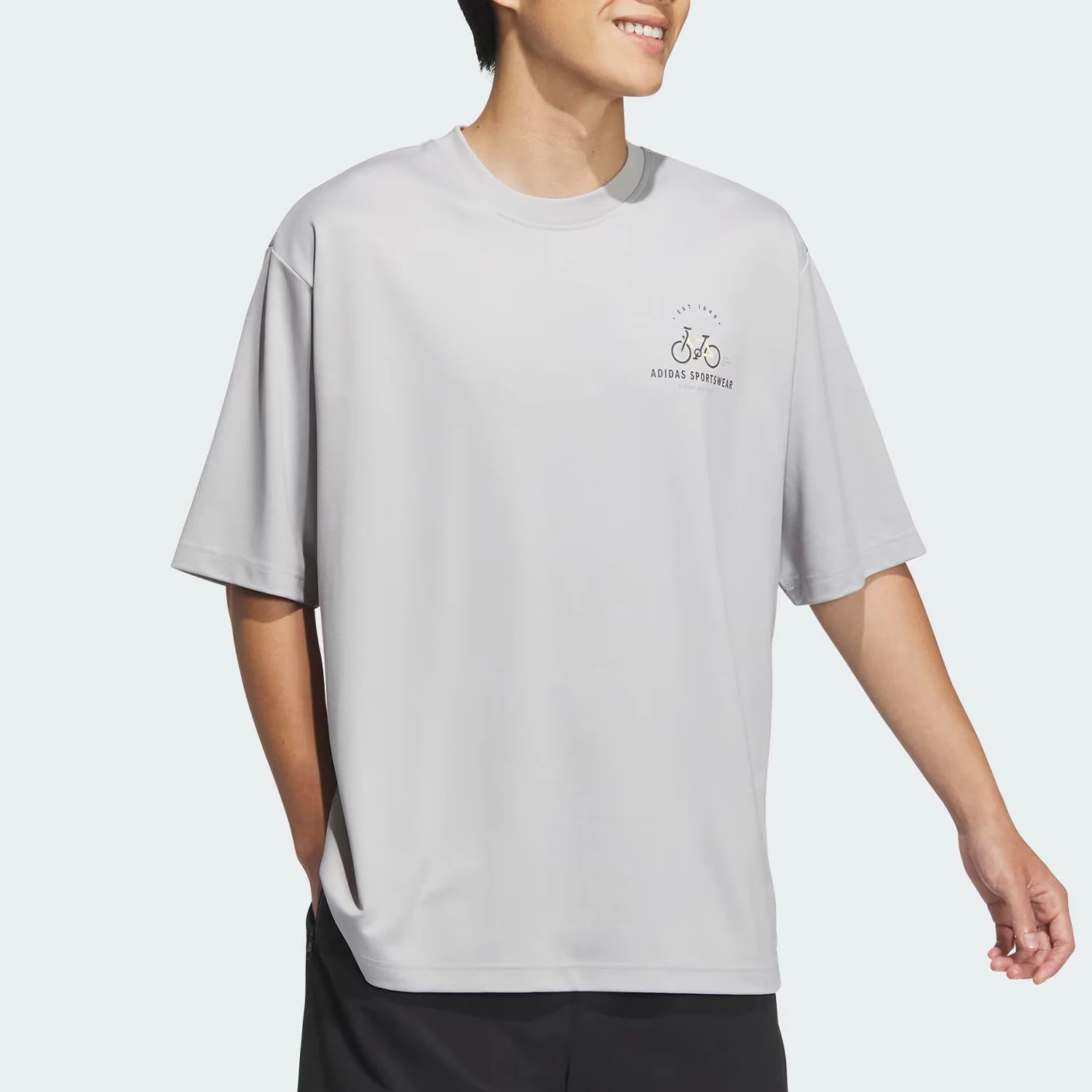 

Adidas Authentic Current Season New Men's Running Loose Sports Short Sleeve T-Shirt JN9446