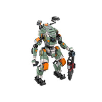 BuildMoc Titanfalls 2 Ion-class Titan Reaper Titan BT-7274 Building Block Model Set Mecha Robot Northstar Figure Brick Kid Toy