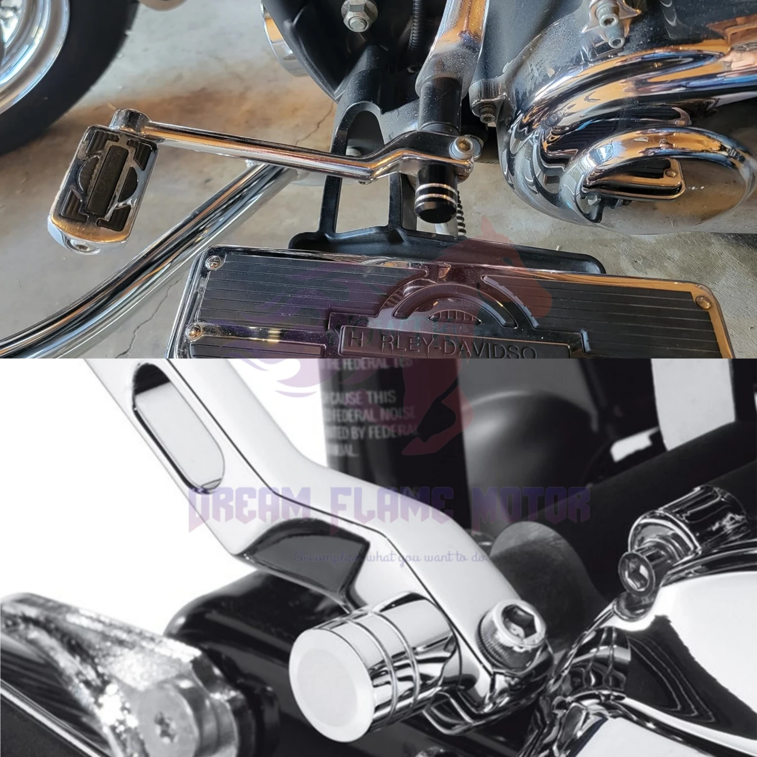 Motorcycle accessories Heel Shifter Lever Shaft Cap Cover Eliminator For Harley Touring Softail Fat Boy Road Street Glide 82-26