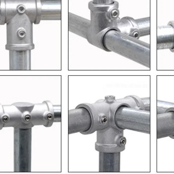 25MM Aluminum Alloy Connector Elbow Tee Base Flat Three-dimensional Fitting Connection Fastener Steel Tube Shelf Parts