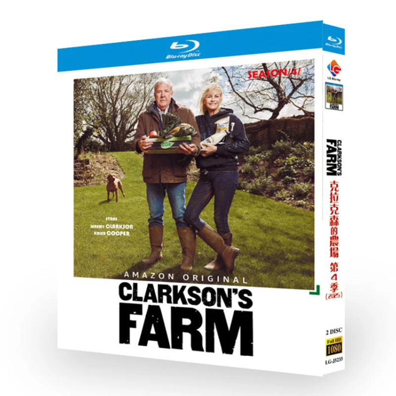 

Ферма Кларксона, 4-й сезон (2025), Blu-ray диск