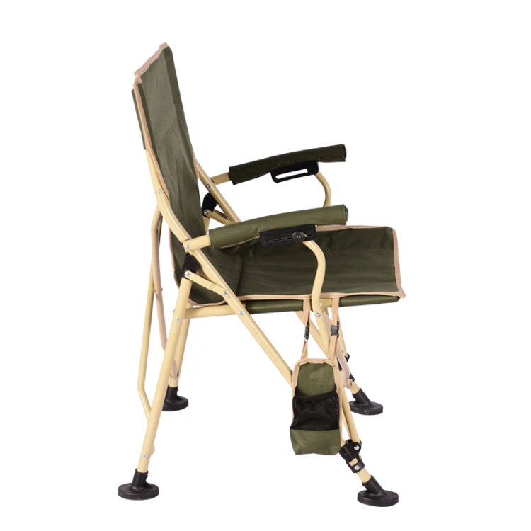 

Hot sale! Green Outdoor Foldable Beach Chair Metal Carton Minimalist Iron Folding Chair Outdoor Furniture Fishing Chair 500pcs