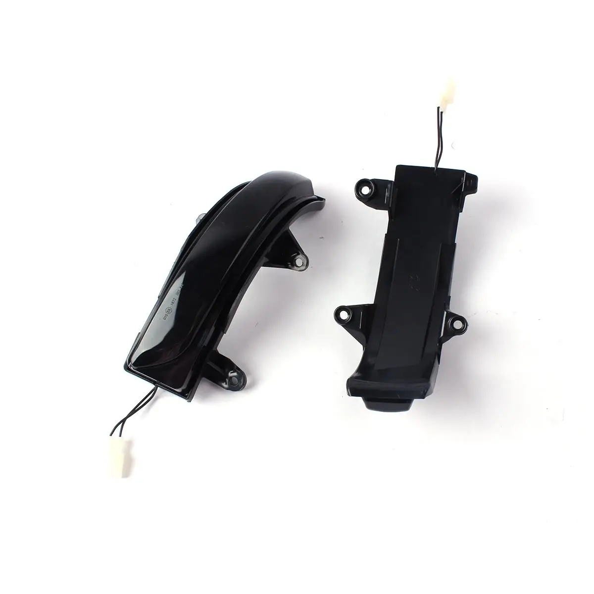 جديد 2x LED ديناميكية بدوره مصباح إشارة الجانب الجناح مرآة الرؤية الخلفية مصابيح مؤشر لتويوتا لاند كروزر FJ200 LC200 / برادو FJ150