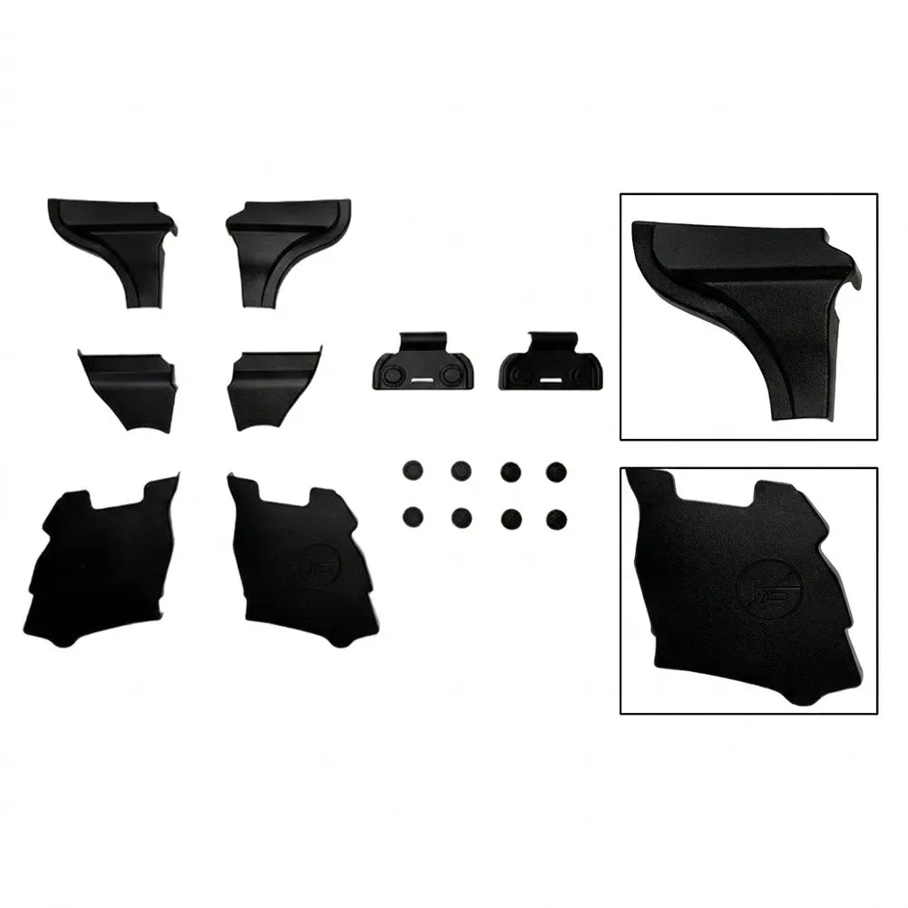 Sliding Door Hinge Protection Cover Set for Toyota For Sienna 2021 2022 2023 2021 2022 2023 ABS Mounting Shield Kit