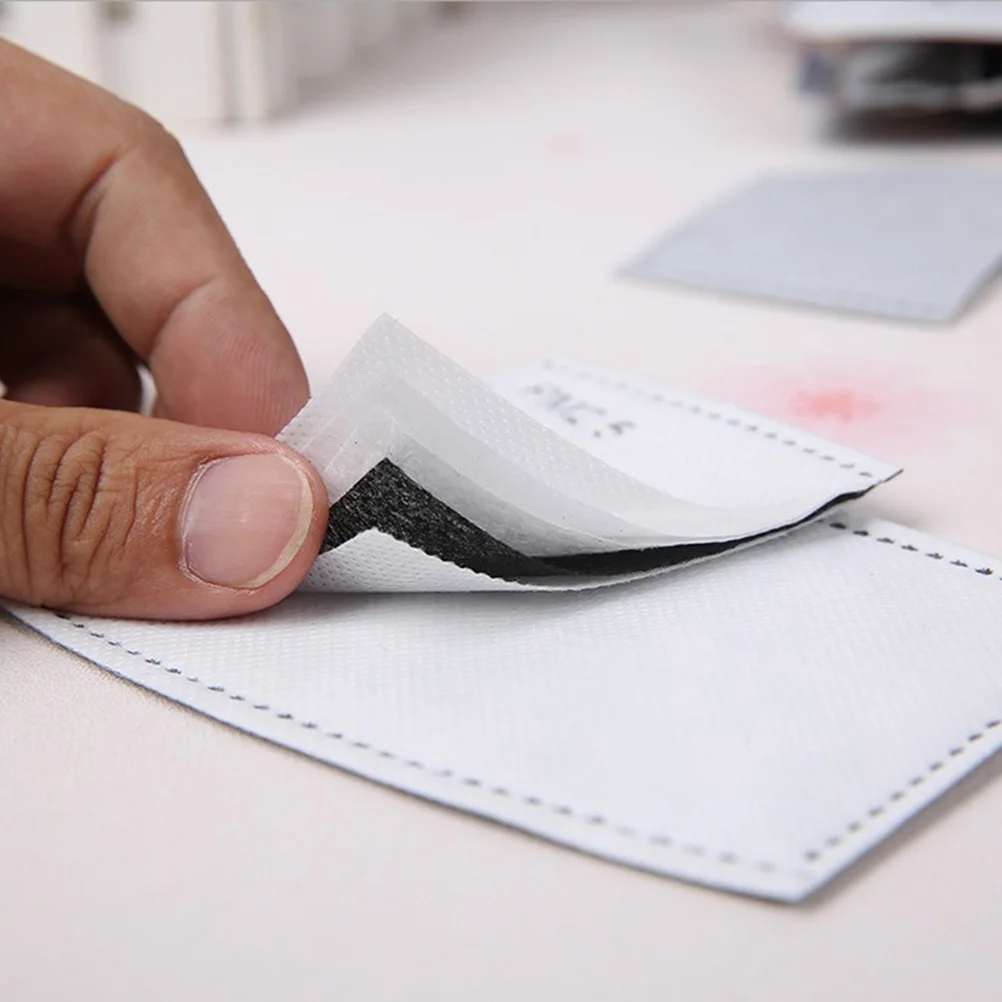 20pcs 5 Layers .5 Activated Carbon Filter Insert For Mouth Mask Dust Haze Smoke Pollution Protection Replaceable Anti-Dust