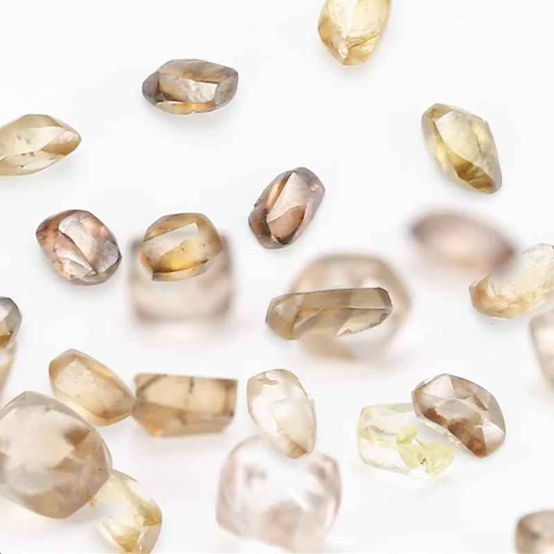 Pierre de Diamant Synthétique Naturelle de Haute Qualité, Granulés Artificiels Solides, Pierres Précieuses pour Outils, 1 Pièce