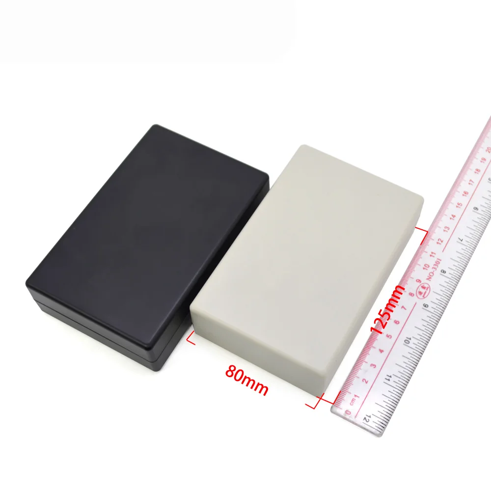 1Pcs SZOMK Plastic Waterproof Cover Electronic Project Instrument Enclosure Box DIY Case Junction Boxes Housing Black
