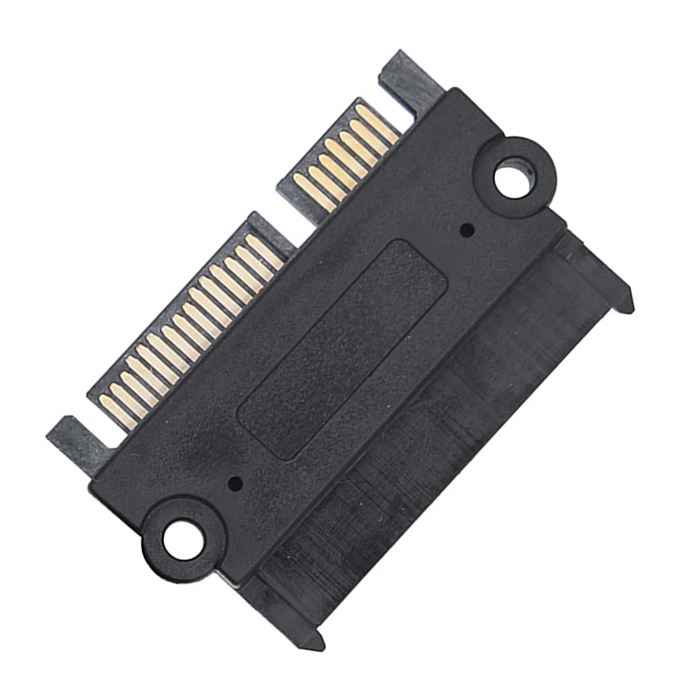 SATA Male To Female Power Data Converter 22Pin 7+15 Male To Female Straight Head Converter Head Power Data Adapter