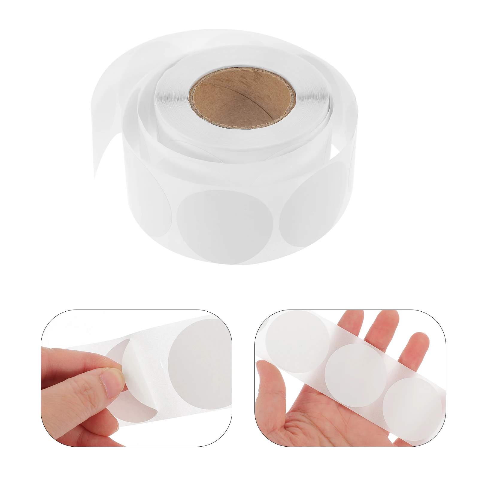 

Three-Proof Thermal Label Paper Waterproof Stain Resistant Self Adhesive Shipping Labels Stickers Round