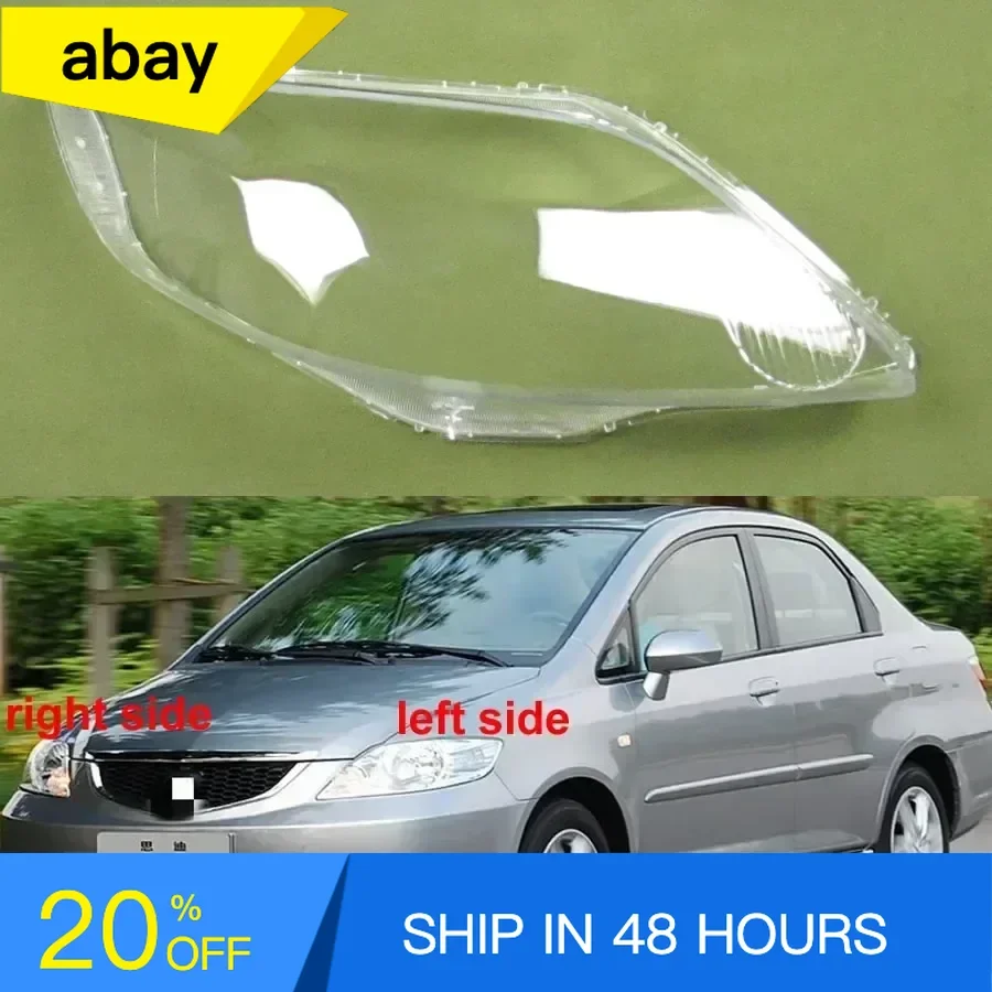 

Для Honda City 2006 2007 2008, крышка фары, корпус фары, прозрачная маска, линза из плексигласа, замена оригинального абажура