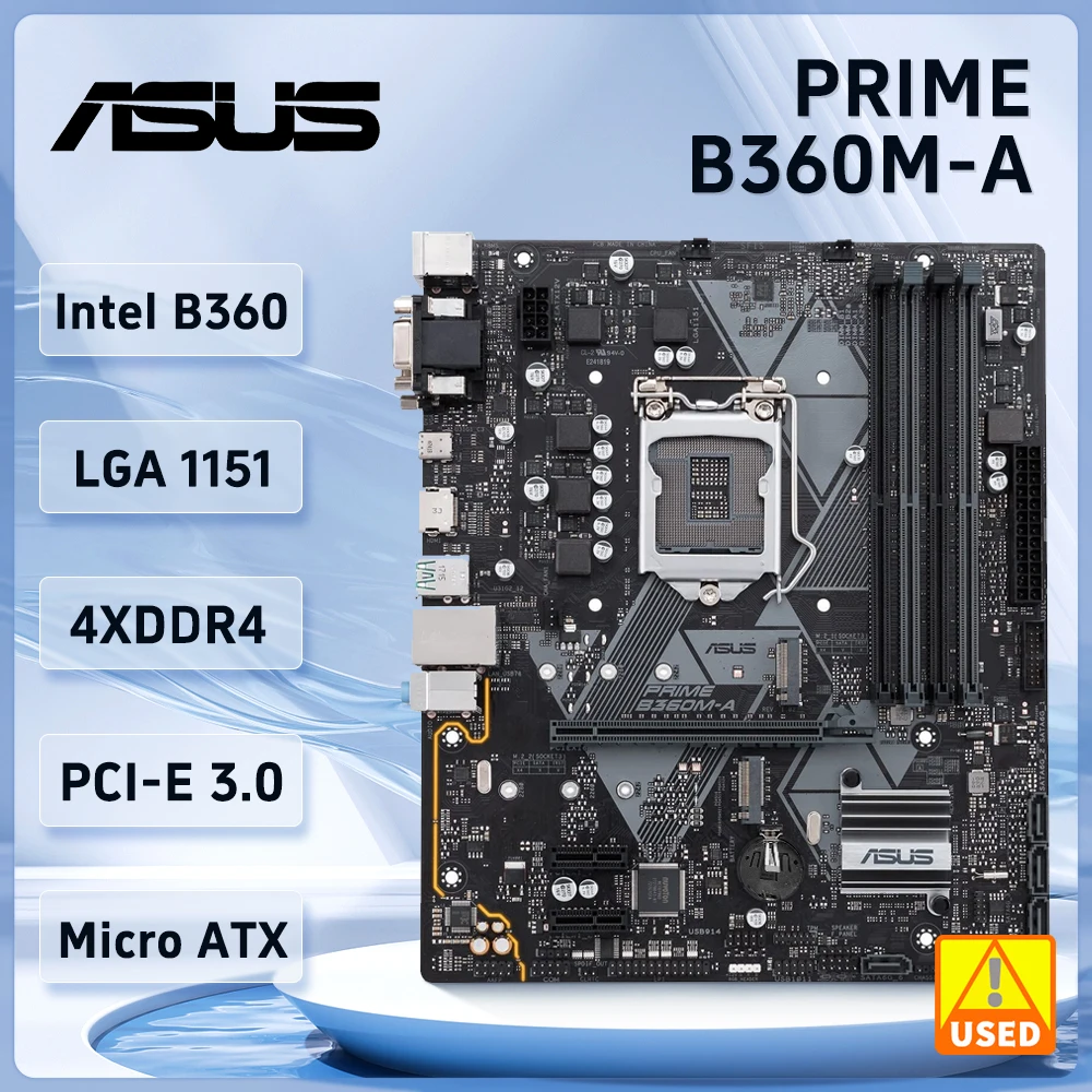 Asus Prime B360M-A … - image