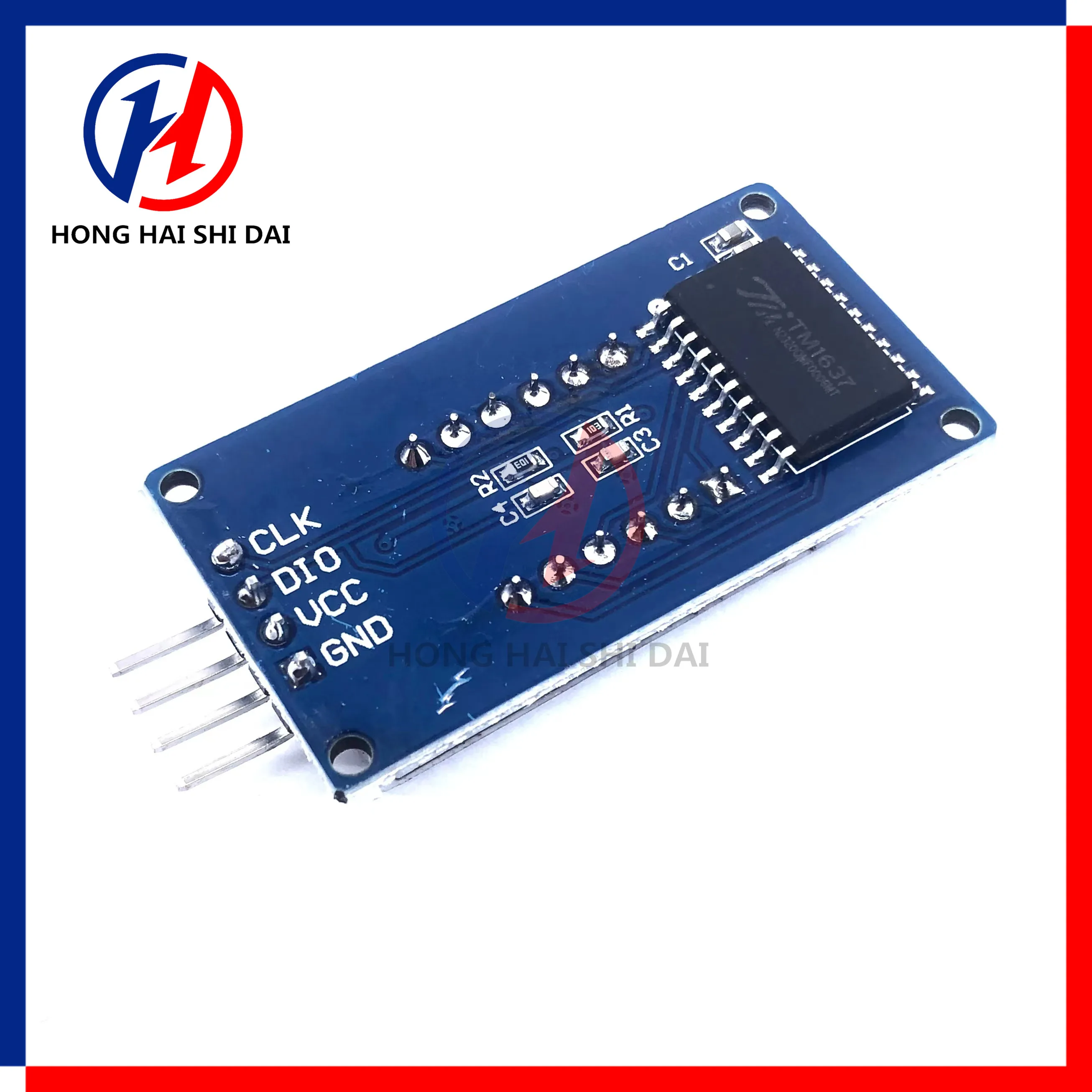 TM1637 LED Display Module for 7 Segment 4 Bits 0.36 Inch Clock Red Anode Digital Tube Four Series Driver Board Package