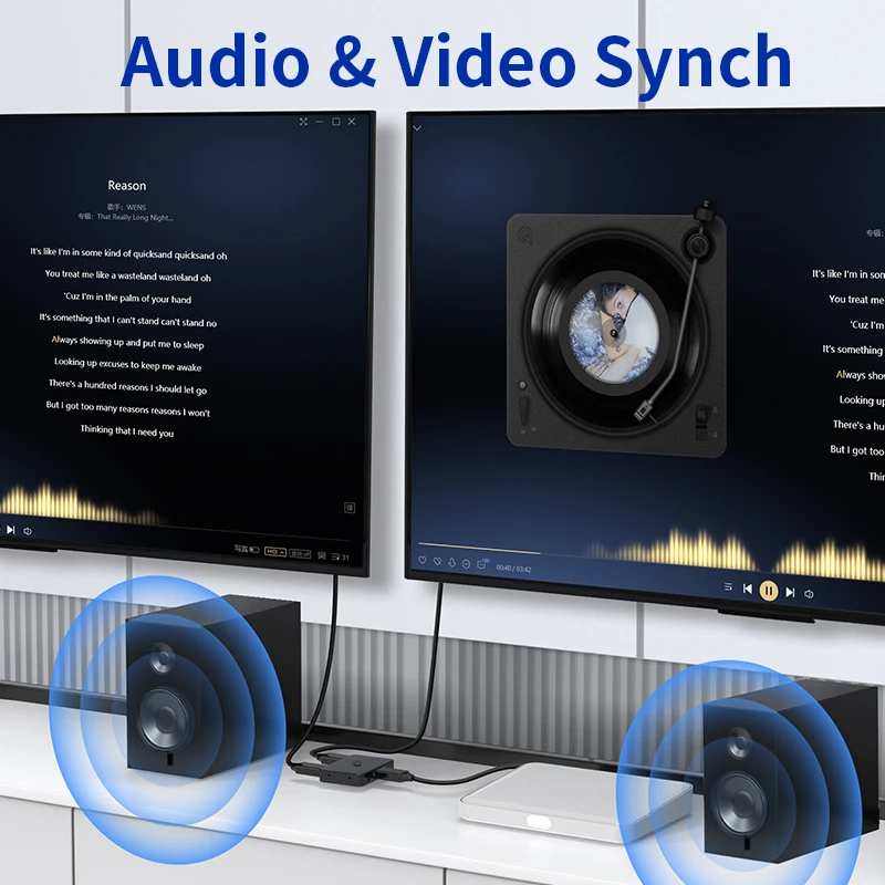 8K هدمي التبديل هدمي متوافق الخائن 4K 60Hz كفم ثنائي الاتجاه 1x 2/2x1 هدمي متوافق الجلاد ل صندوق التلفزيون الجلاد محول