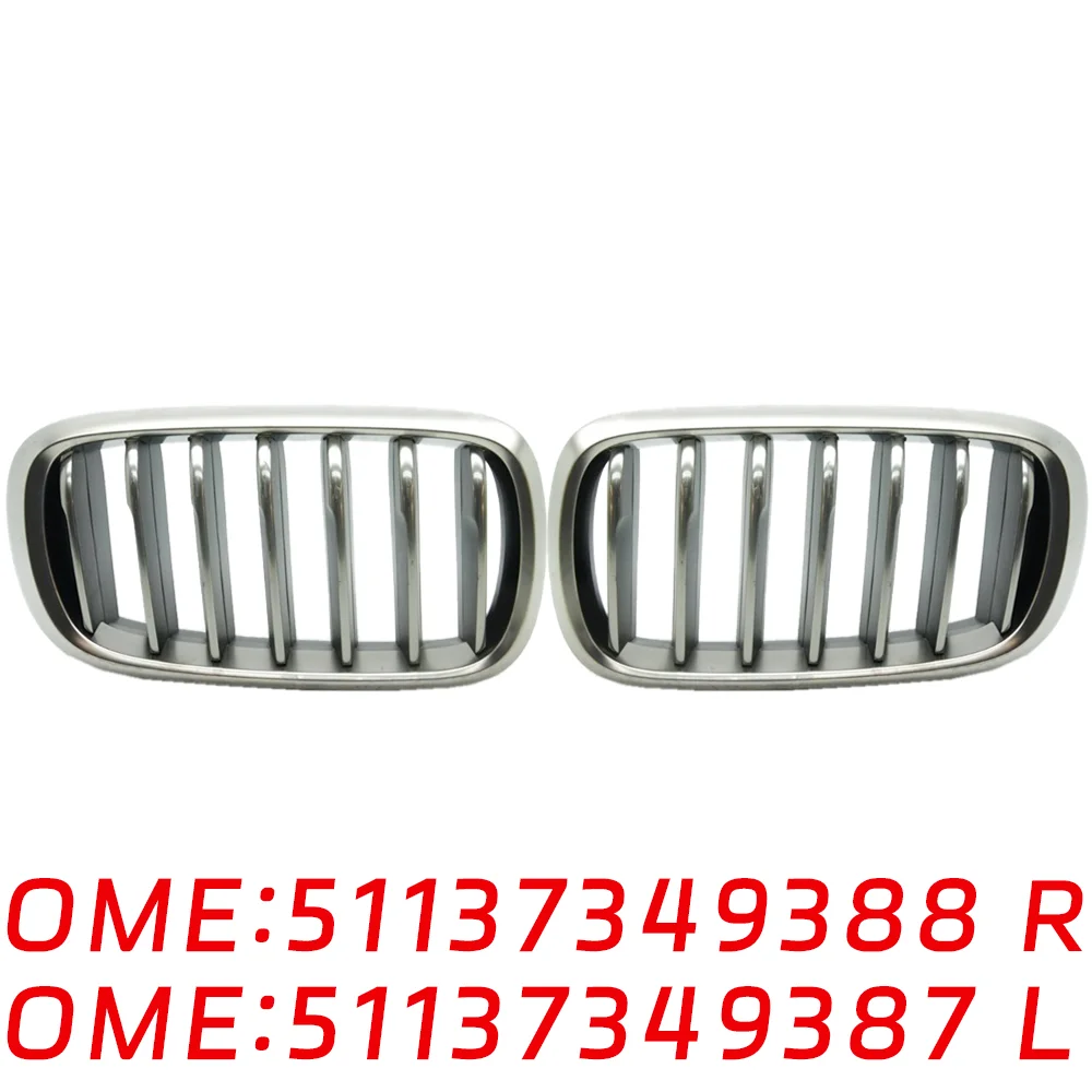 

For BMW 51137349387 51137349388 X6 F16 28 IX 30 dx 35 50 4.4 4.0 Kidney bumper grills Grille middle net Grill car auto parts