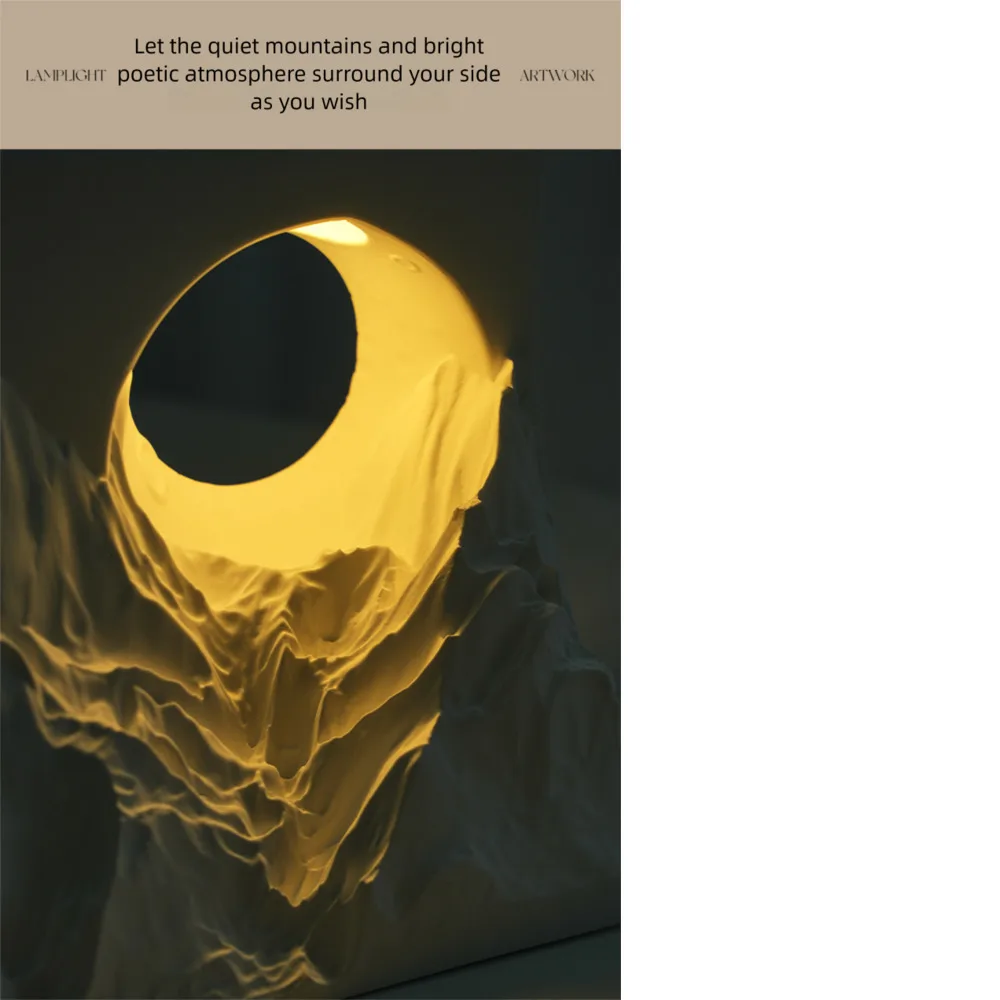 صندوق زينة للعلاج العطري، موزع حجر، هدية عيد ميلاد، تذكار راقي، حرفة إضاءة ليلية إبداعية