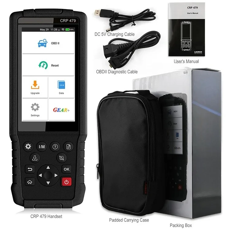 nch X431 CRP479 OBD2 Automotive Scanner Code Reader ABS EPB DPF Oil Injector Coding ODB2 Car Diagnostic Tool OBD2 Scanner