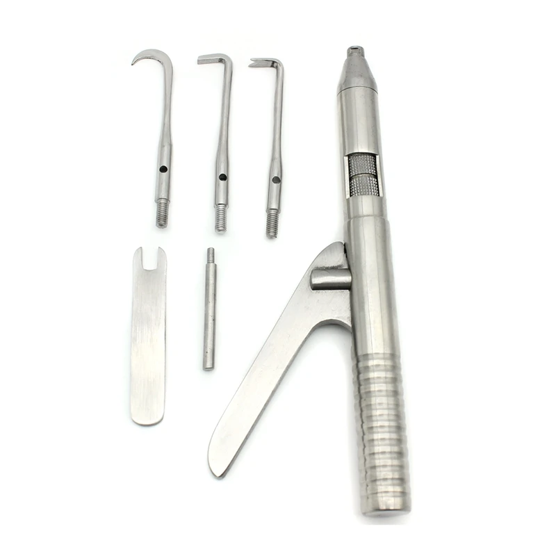 Dental Automatic/ Manual Teeth Crown Remover Adjustable 4 Shifts Crown Remover Stainless Steel Lab Teeth Tools