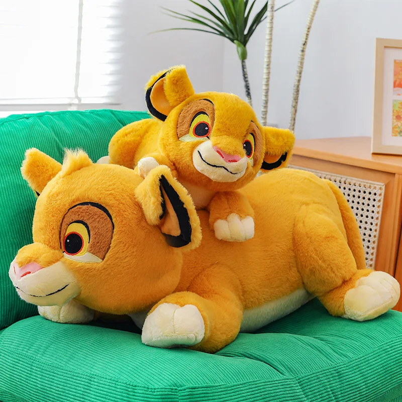 

40/65cm Movie Peripherals Lion King Plush Toy Cartoon Lion Pillow Doll Anime Cute Cartoon Simba Stuffed Pillow Birthday Gift