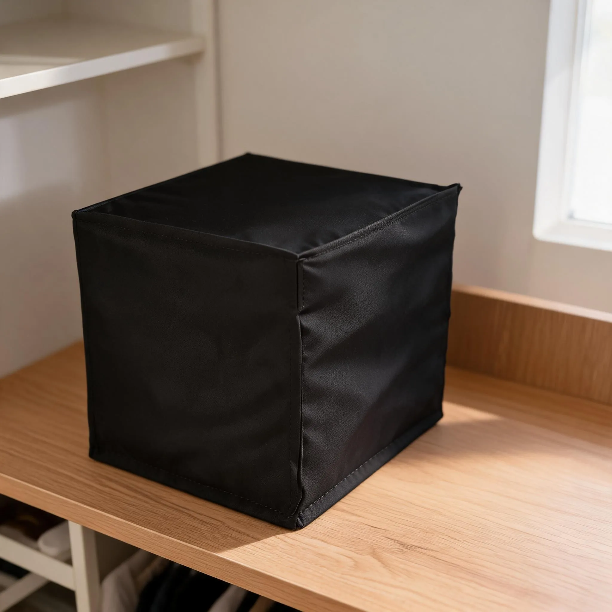 210D Oxford Dustproof Dehumidifier Cover Waterproof Storage Bag For Home Appliances Black Universal= Fit Drawstring Design