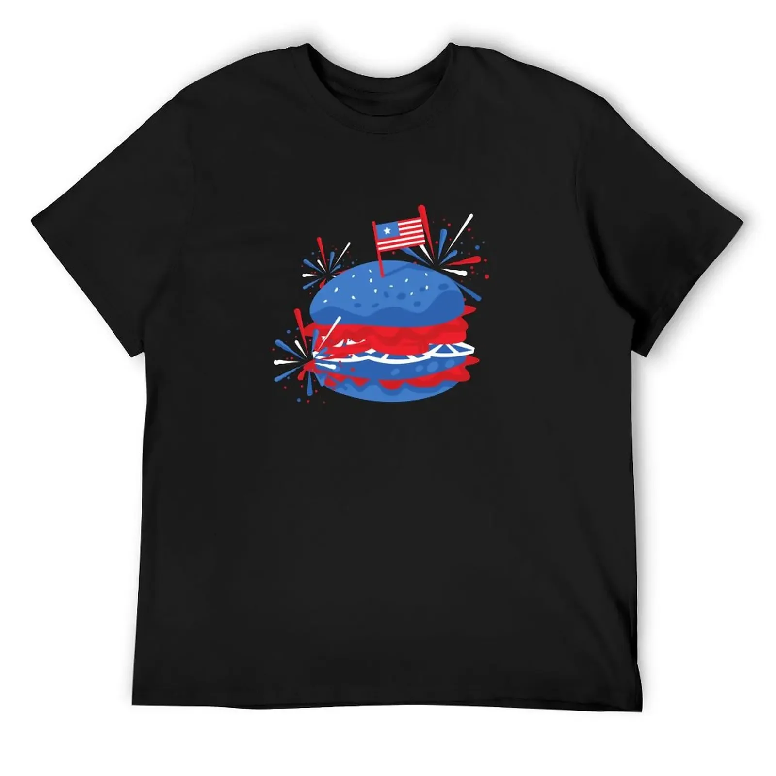 

Happy 4th Of July T-Shirt basketball graphic tees customizeds Louboutins Men's cotton t-shirt