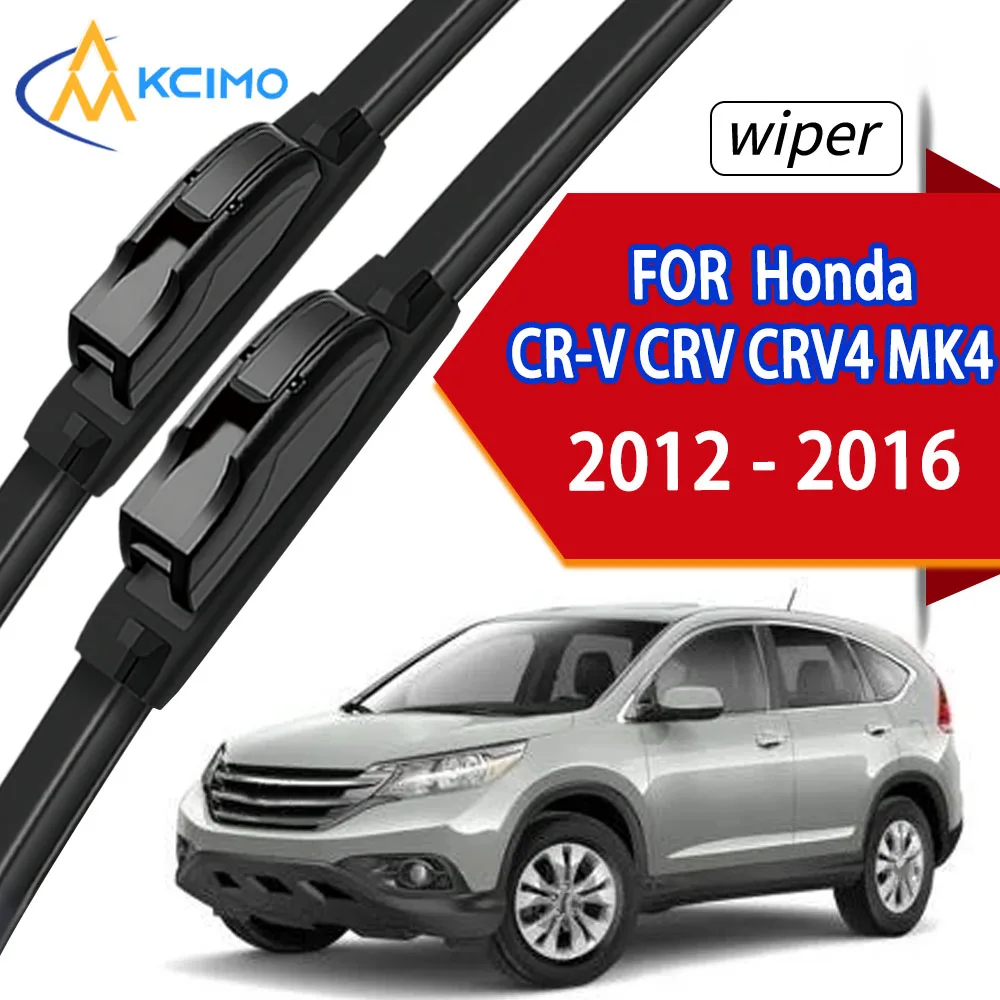 

2pcs For Honda CR-V CRV CRV4 MK4 2012 2013 2014 2015 2016 Front Windshield Wiper Blades Windscreen Window Accessories