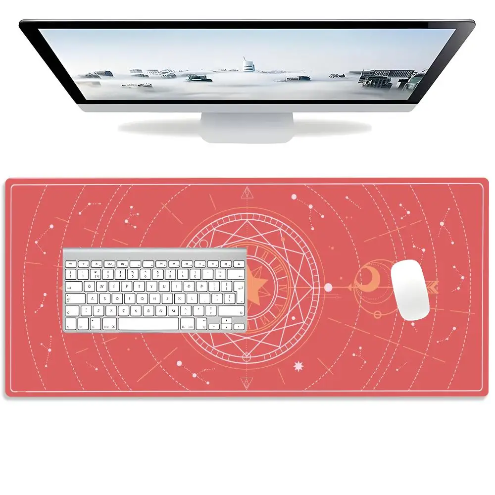 

Gamer mouse mat Mats for computers Keyboard and mat Mouse Anime mouse mat Large mouse mat XXL mouse mat Pad Kawaii Moon Star