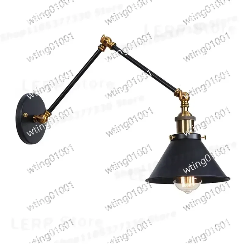 for Modern Minimalist Adjustable Long Arm Wall Sconce Decorative Reading Light for Bedroom Living Room Aisle Dining Area