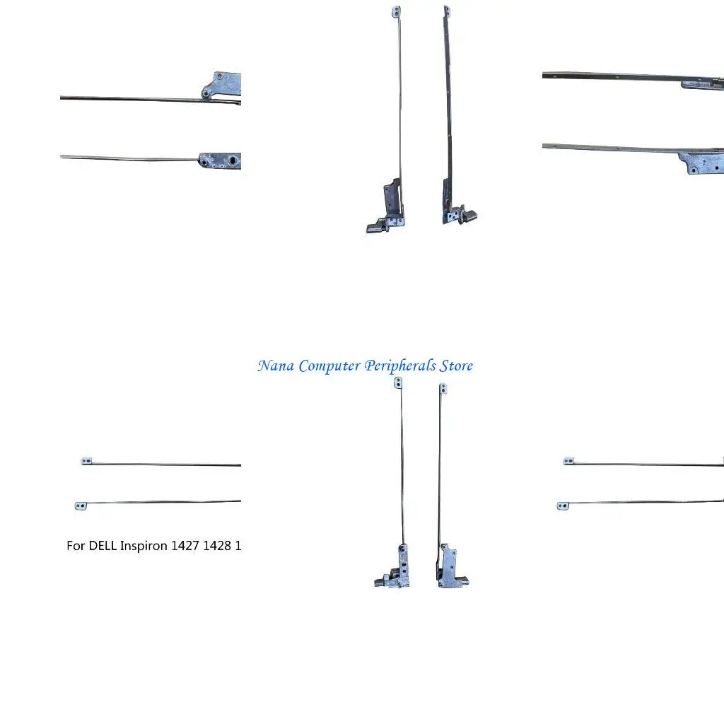 

F68C Laptop Right & Left Hinges Replacement for Inspiron 1427 1428 Laptop L&R Notebook Computer LCD Screen Hinges