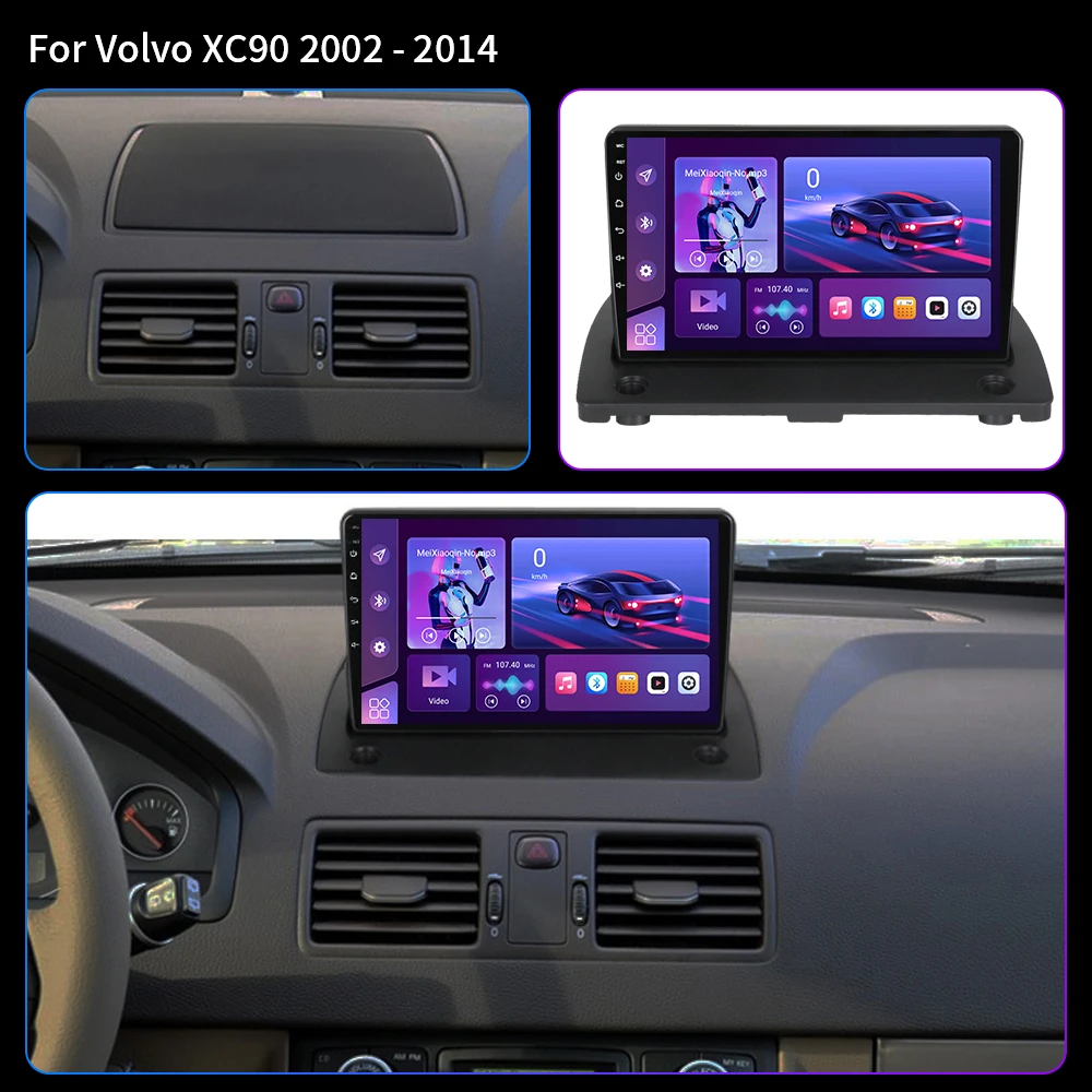 Android 16 Car Radio For Volvo XC90 C 2002 - 2014 Multimedia Video Player Navigation Stereo GPS No 2din DVD Wireless Carplay BT