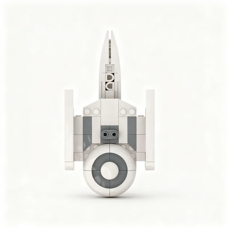 120pcs MOC Space Star Trek Oberth Class USS Pegasus Model Building Blocks Architecture Festival Gifts Toys Idea Education Brick view 4