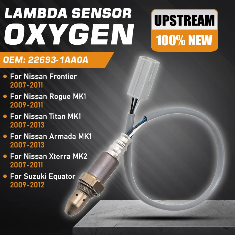 pour-nissan-frontier-xterra-2007-2011-nissan-titan-armada-2007-2013-capteur-d'oxygene-o2-lambda-nissan-rogue-2009-2011-suzuki-equator