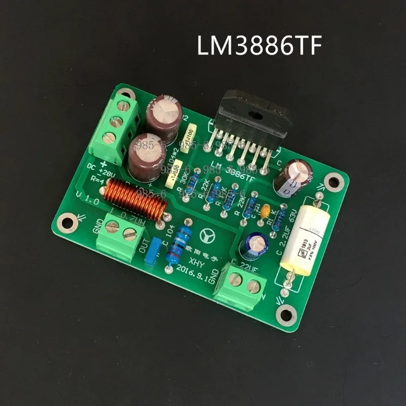 Mono Channel Power Amplifier Board With LM3886 Chip