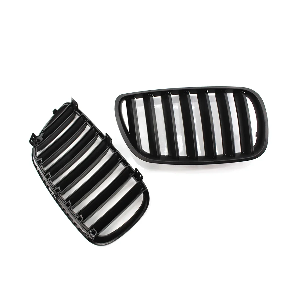 Car Front Gloss Black Bumper Kidney Sport Grilles Hood Grill For BMW X3 E83 LCI 2007 2008 2009 2010 Car Accessories