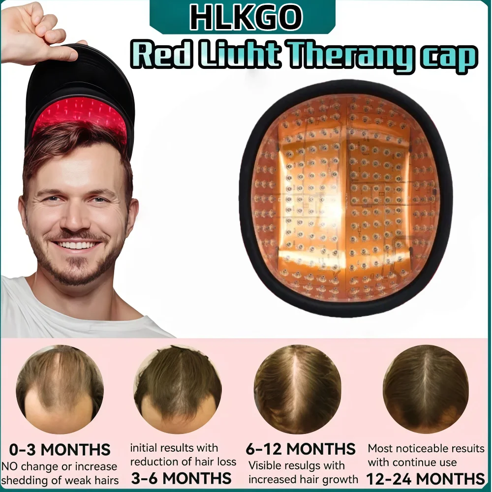 

Laser hair loss treatment cap for men and women Hair regrowth cap Infrared hair growth cap Hair care device Anti-hair loss solut