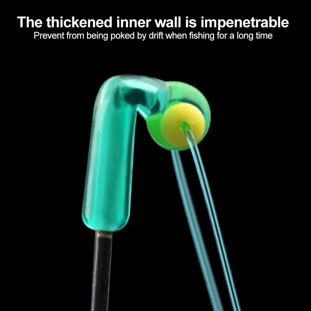 20/50 قطعة/الحزمة مقعد تعويم قوي من السيليكون مضاد لللف لصيد سمك الشبوط وحامل الانجراف ملحقات معالجة Bobbers