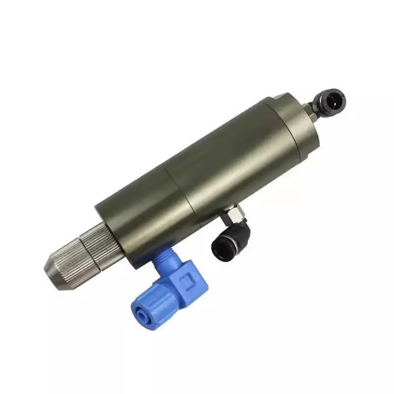 Precision thimble valve Metal screw   valve Threaded dispensing valve dispensing machine accessories