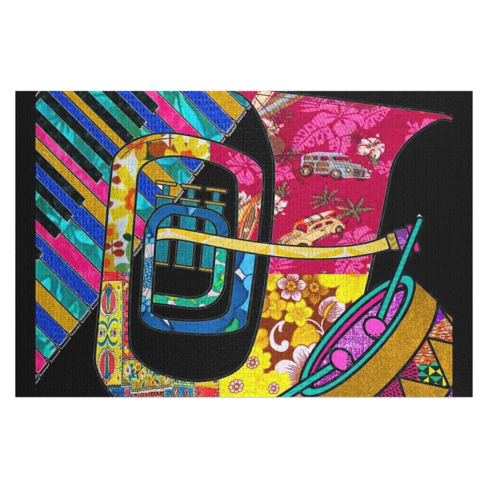 

Retro Music Groove Jigsaw Puzzle Personalised Jigsaw Personalized Toy Custom With Photo Christmas Toys Puzzle