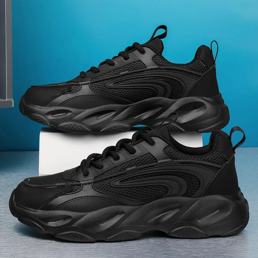 

Breathable Men Trend Shoes Spring SummerFashion Casual Sport Shoes Luxury Brand Heightening Breathable Tennis Trainers Sneakers