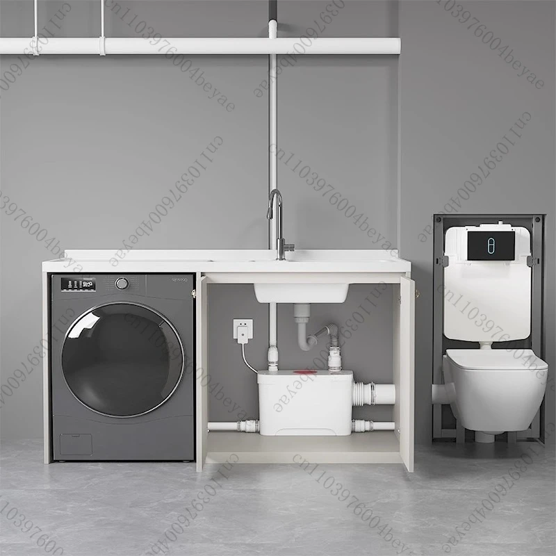 Sewage Ejector Pump Commercial Home Use for Kitchen Bathroom Toilet Basement Villa Waste Water Grinder Pump