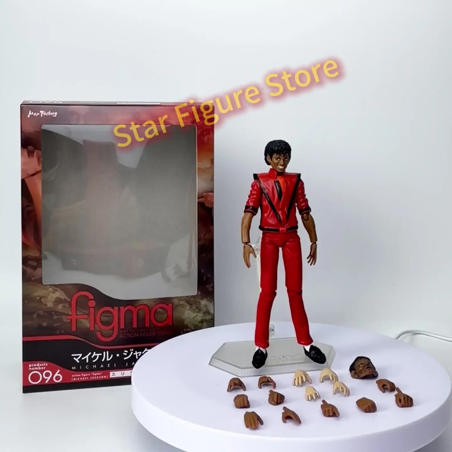 Figma 096 Michael Jackson Action Figure 14cm PVC Collection
