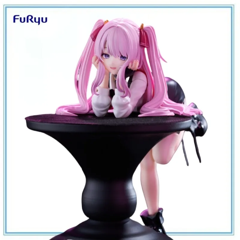 

BANDAI Authentic Anime Victory Goddess: New Hope-Yume The Ultimate Anime Action Figure with Chainsaw and Black Stockings