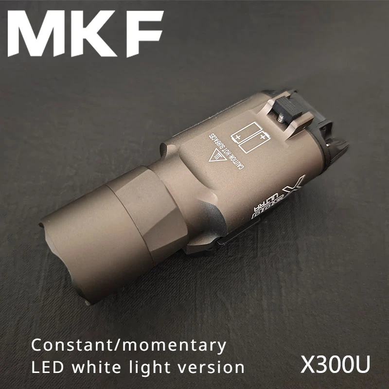 NONE Taktische x300v x300 ir Beleuchtung und LED Weißlicht Taschenlampe Surefir x300u Scout Licht Airsoft Jagd pistole Waffen licht Lampe 8