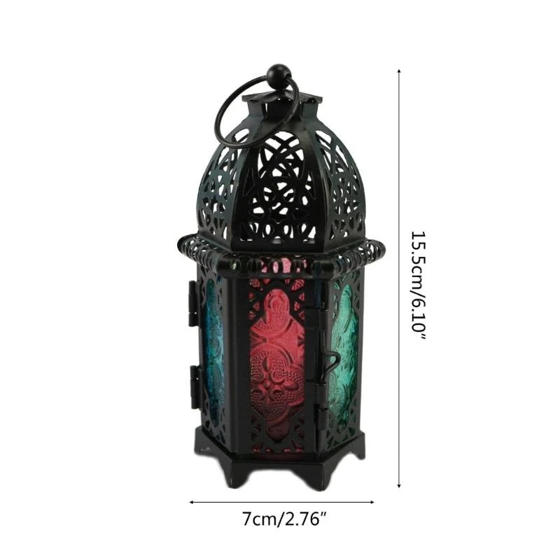Nordic Wrought Iron Hanging Lanterns 6