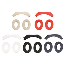 Durable Silicone Ear Pads for Sony WH-CH720N Headphone Sleeves Earmuff Easily Replaced EarPads Cover Earcups Headband Cover