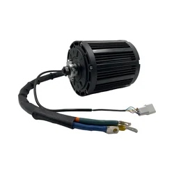 QS138 90H 4000W Peak 12000W BLDC PMSM Mid-Drive Motor For Electric Vehicle Moped Dirt Bike